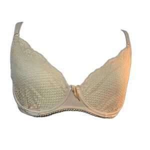 Wings Love Nude Cream Lace Bra 34C